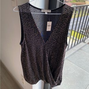 NWT! Anthropologie beaded shirt